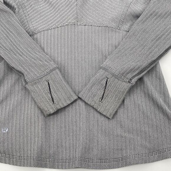 Lululemon Kanto Catch Me Long Sleeve 1/2 Zip Stretch Athletic Jacket Top Grey 6 - Picture 12 of 14